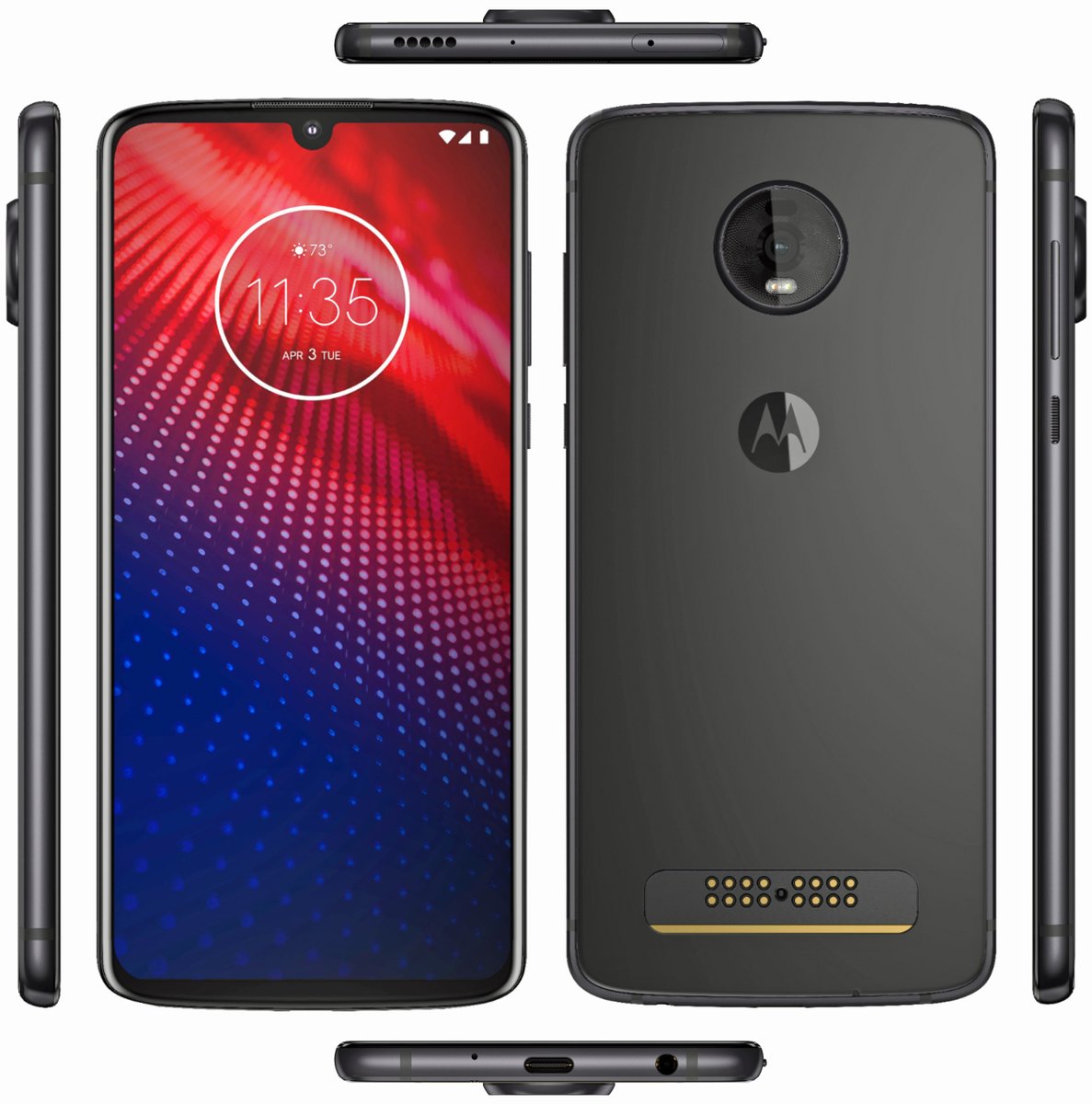 Se filtran imágenes del nuevo Moto Z4 desde diversos ángulos El Amigo