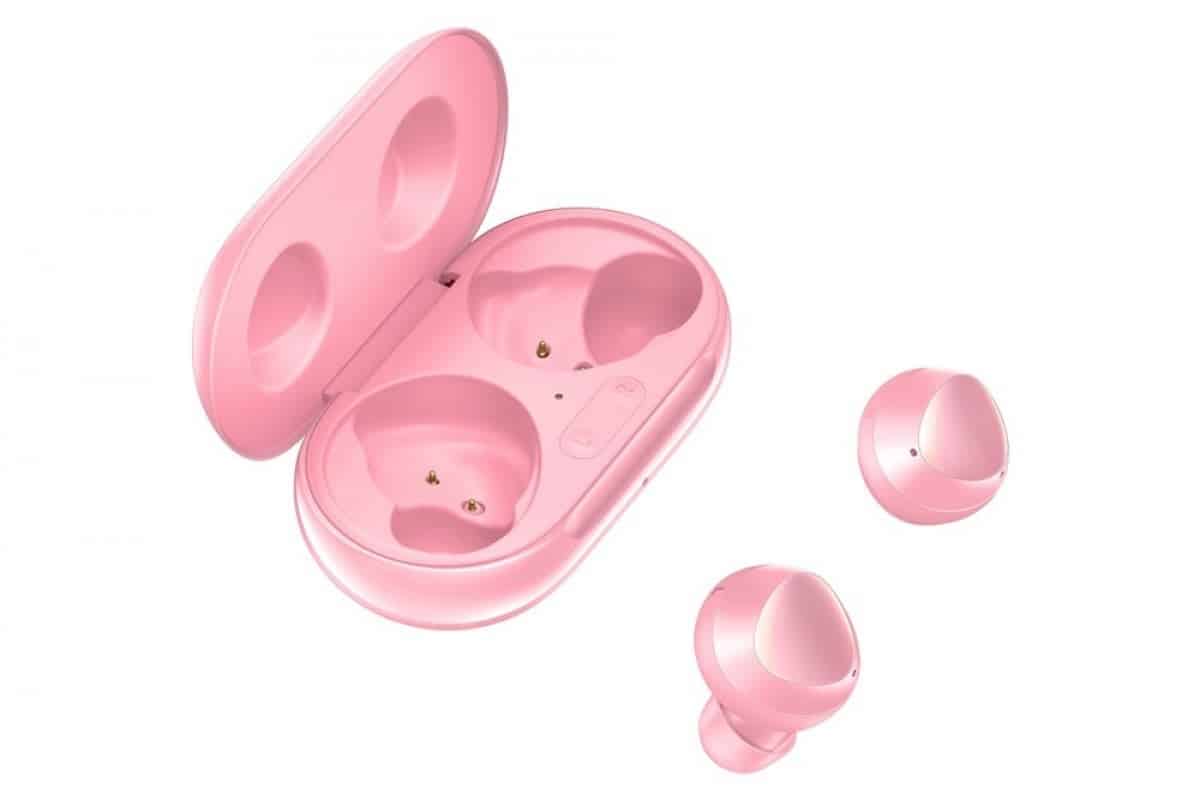 pink galaxy buds  plus